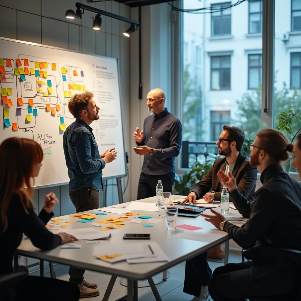 Atelier d'innovation sur l'IA en finance
